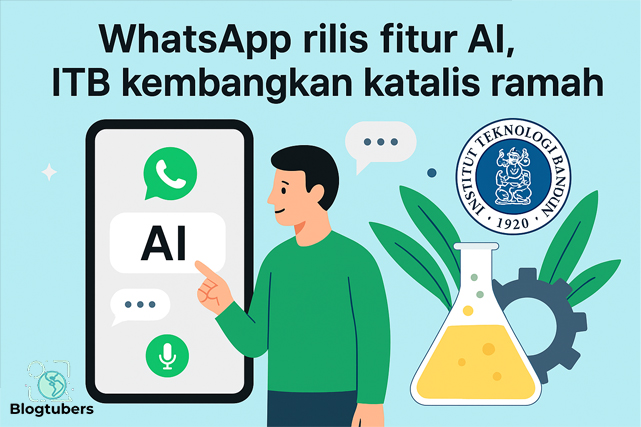 WhatsApp Rilis Fitur AI, ITB Kembangkan Katalis Ramah