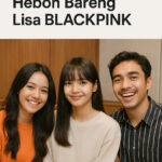 Claresta & Taufan Heboh Bareng Lisa BLACKPINK