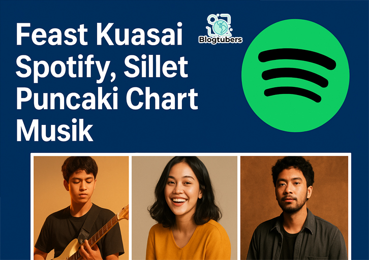 Feast Kuasai Spotify, Sillet Puncaki Chart Musik