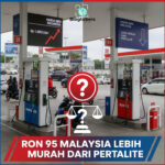 Harga RON 95 Malaysia Lebih Murah dari Pertalite