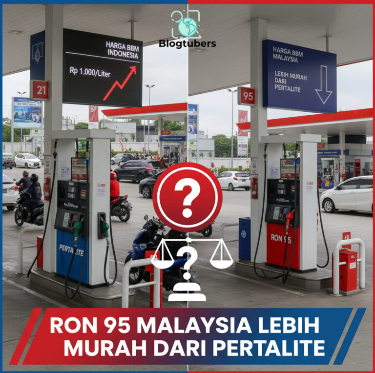 Harga RON 95 Malaysia Lebih Murah dari Pertalite