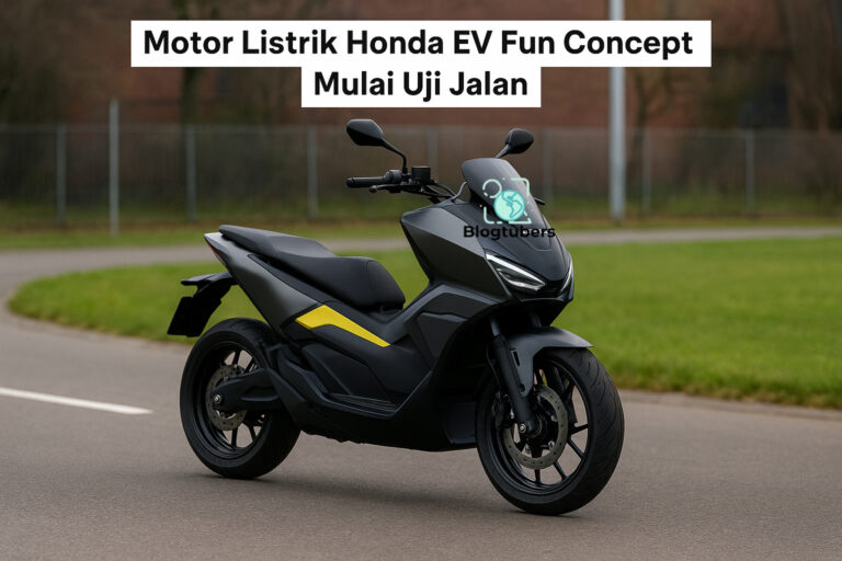Motor Listrik Honda EV Fun Concept Mulai Uji Jalan