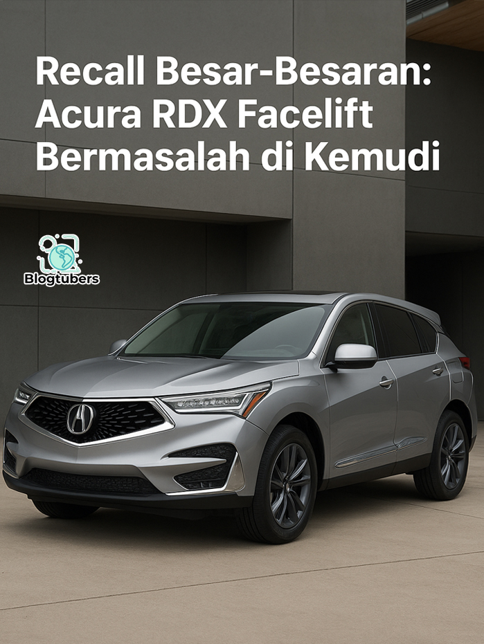Recall Besar-Besaran: Acura RDX Facelift Bermasalah di Kemudi