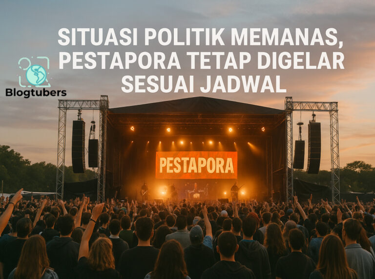 Situasi Politik Memanas, Pestapora Tetap Digelar Sesuai Jadwal