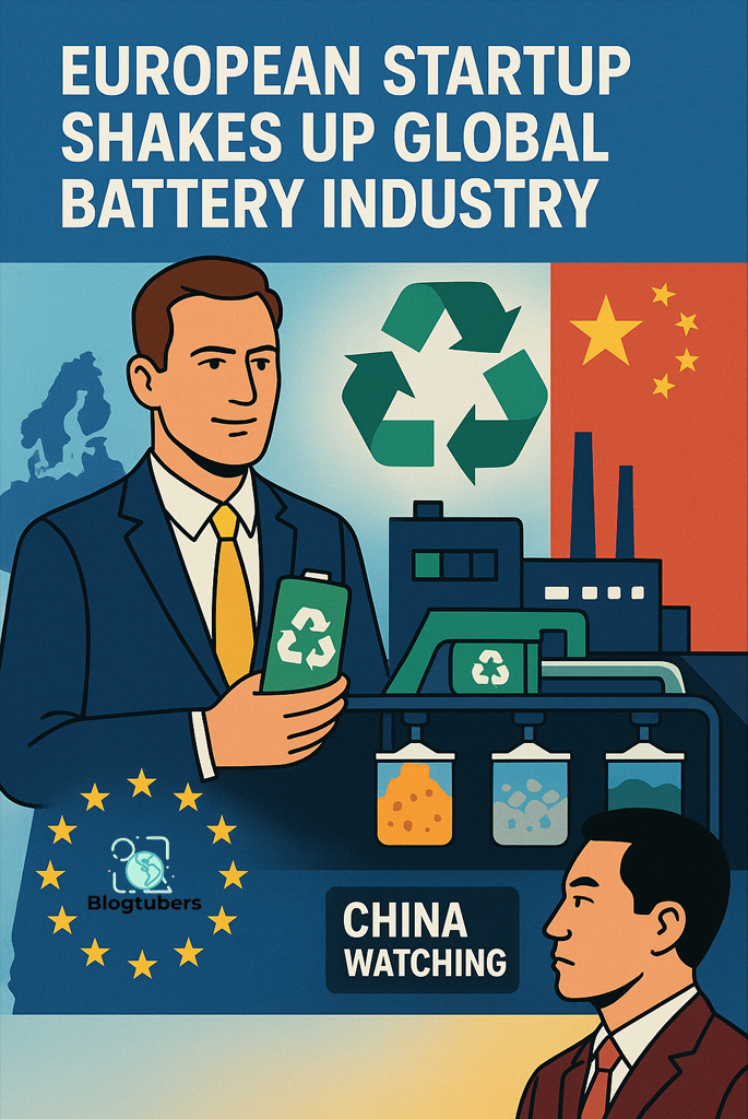 Startup Eropa Guncang Industri Baterai Dunia, China Waspada!