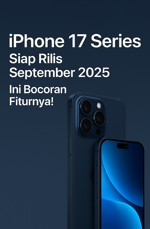 iPhone 17 Series Siap Rilis September 2025, Ini Bocoran Fiturnya!