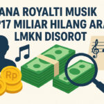 Dana Royalti Musik Rp17 Miliar Hilang Arah, LMKN Disorot