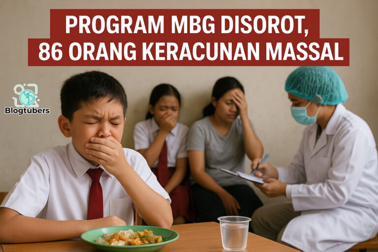 Program MBG Disorot, 86 Orang Keracunan Massal