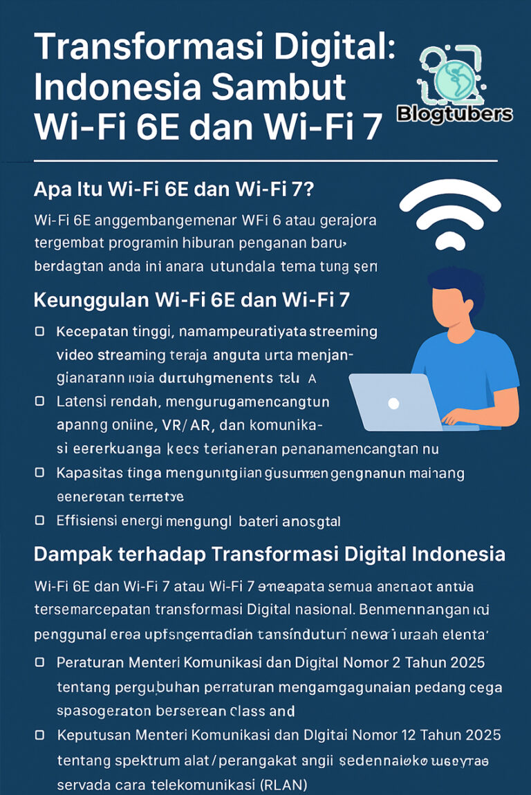 Transformasi Digital: Indonesia Sambut Wi-Fi 6E dan Wi-Fi 7